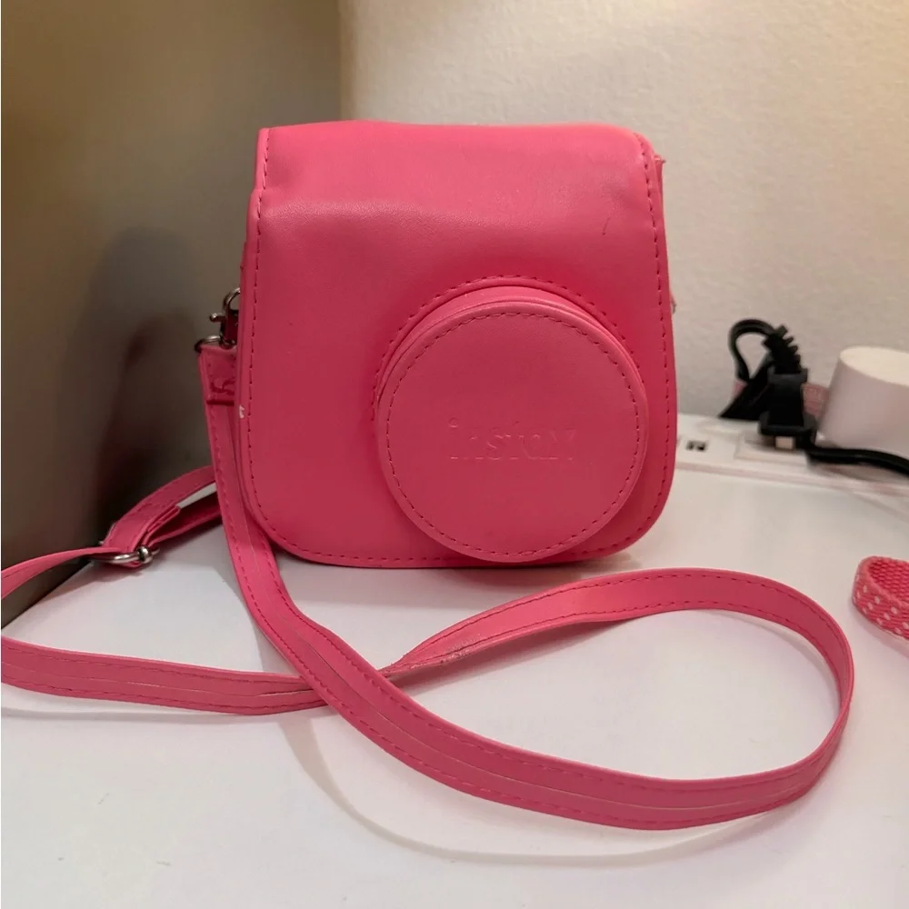 Fujifilm Instax Mini 9 Instant Camera, Flamingo Pink